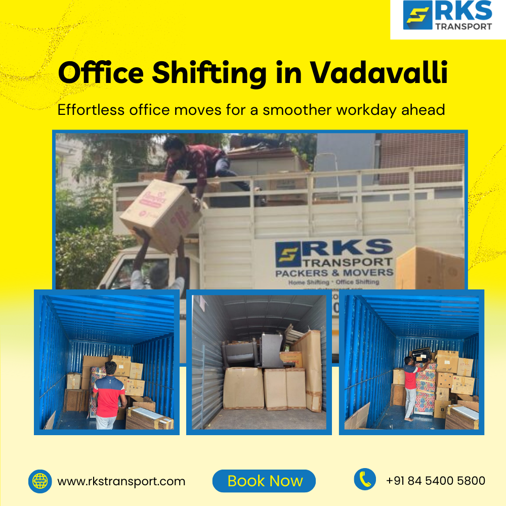 Office Shifting Vadavalli