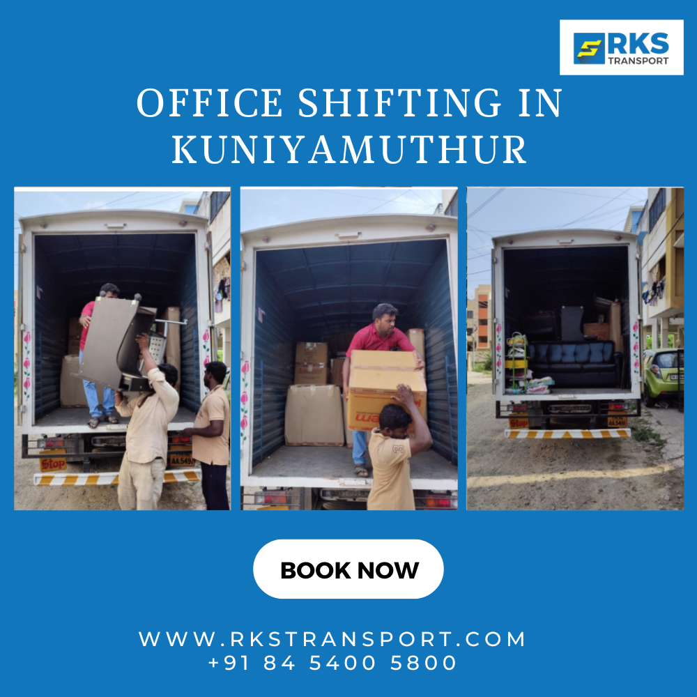 Office shifting Kuniyamuthur